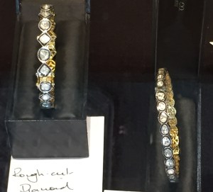 Rough Cut Diamond Bracelet